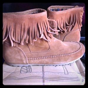 Cute ankle moccasins